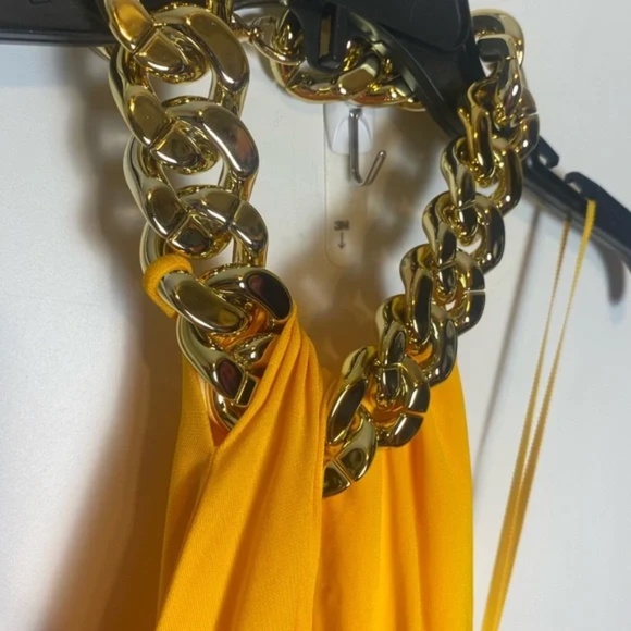 REBECCA VALLANCE Phoenix Gown in Marigold size 8 $1,075 - Picture 14 of 15